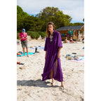 Robe Seraphine Soie - Ardoise