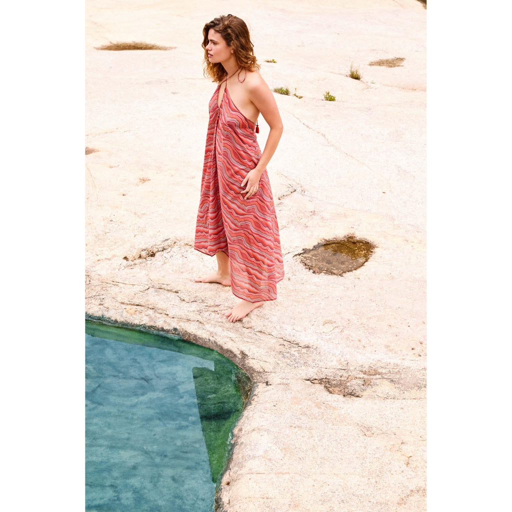 Robe Ivina Imprime Quartz
