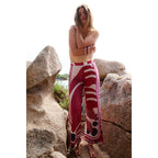 Pantalon Erika Imprime Riviera - Violet