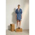 Robe Lily Long - Storm Blue