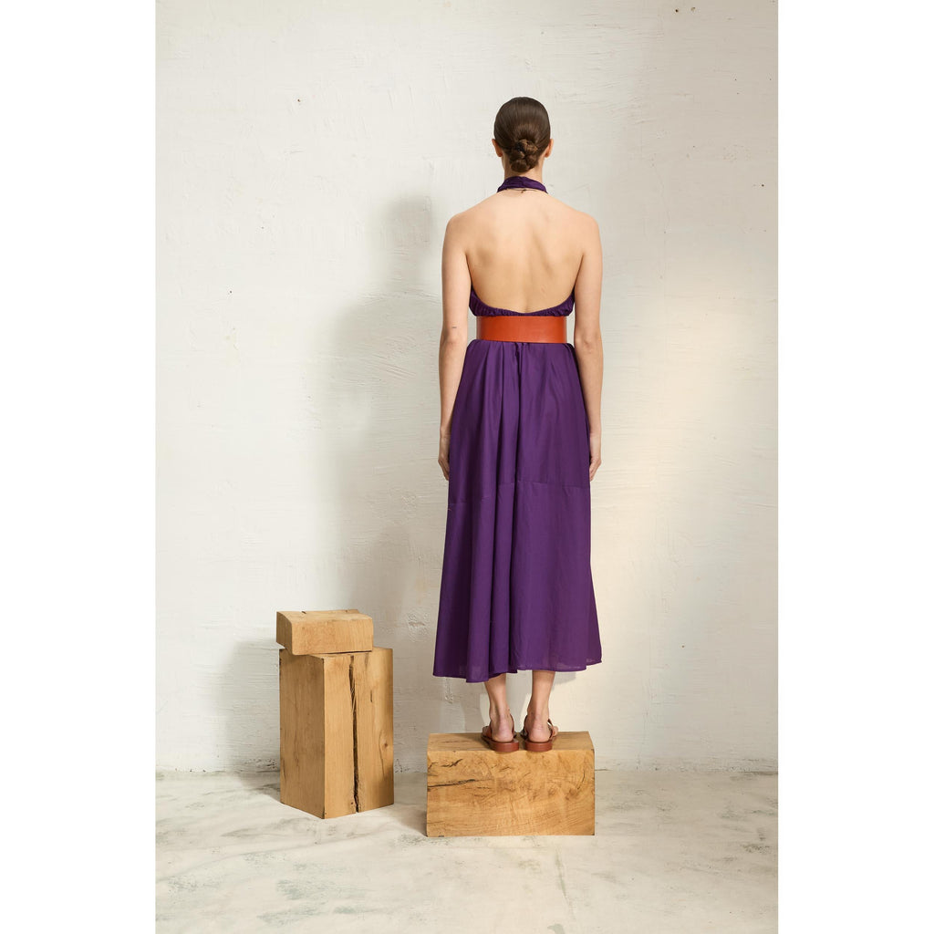 Ceinture En Cuir Paulette - Dark Amber