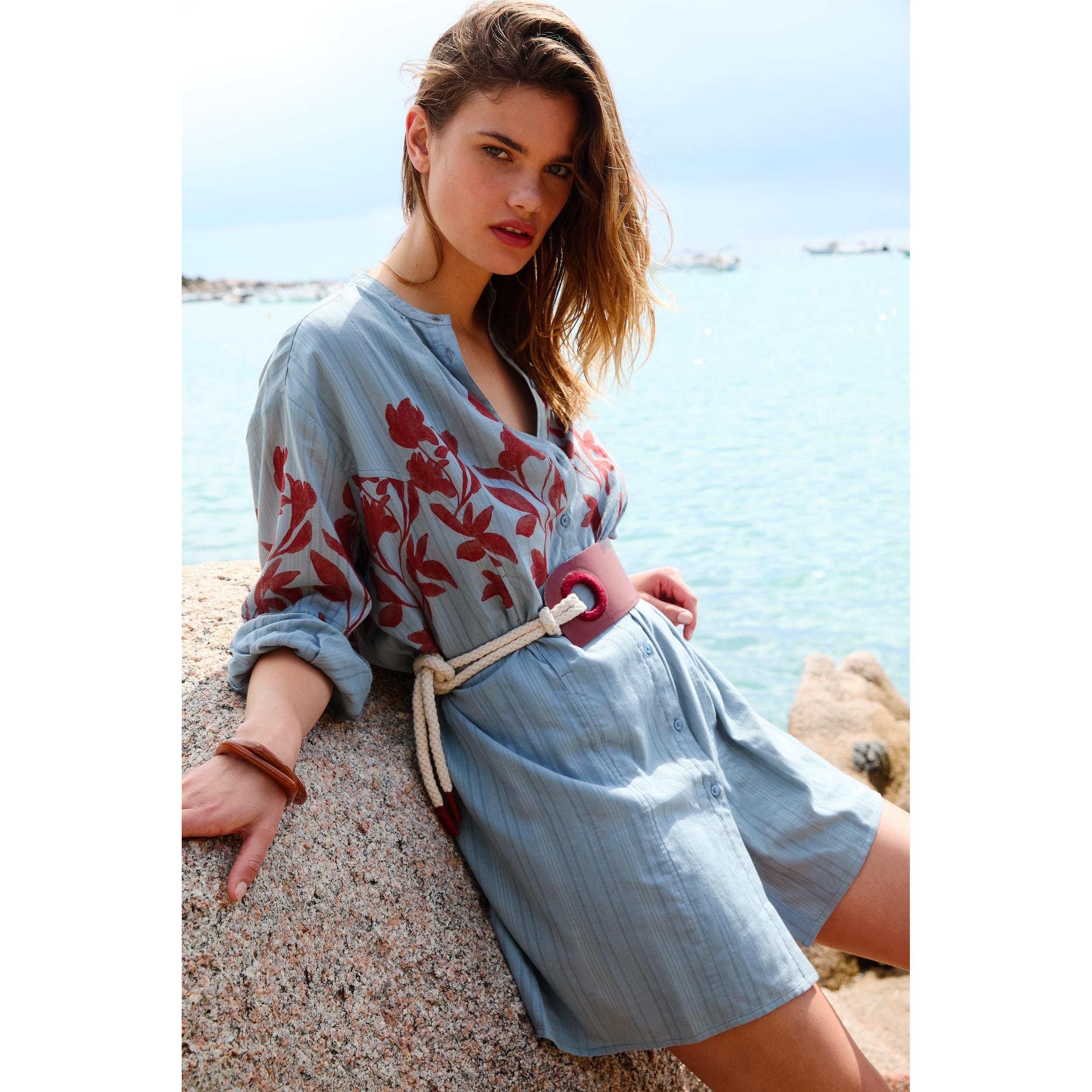 Ceinture En Cuir Penelope - Dark Amber