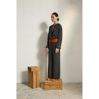 Pantalon Auguste Soie - Black