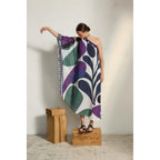 Robe Louna Imprime Riviera - Violet