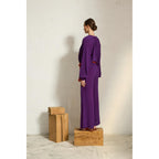 Pantalon Auguste Soie - Ultra Violet