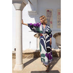 Top Divya Dos Nu Imprime Riviera - Violet