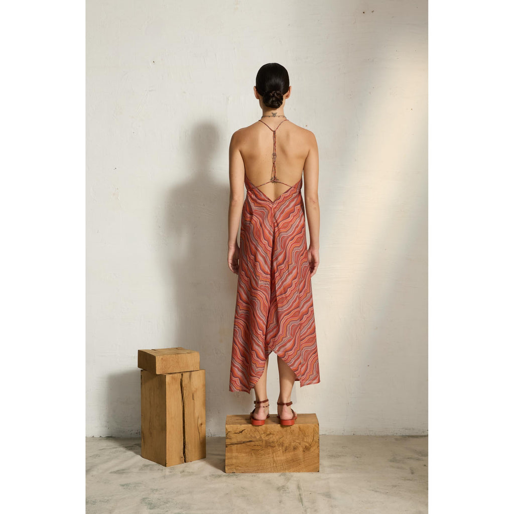 Robe Ivina Imprime Quartz