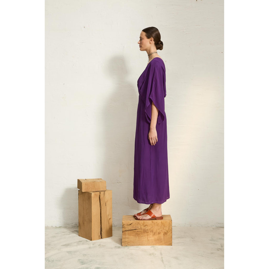 Robe Souane Soie - Ultra Violet