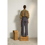 Blouse Jojo Imprime Tie And Dye Td Check - Army