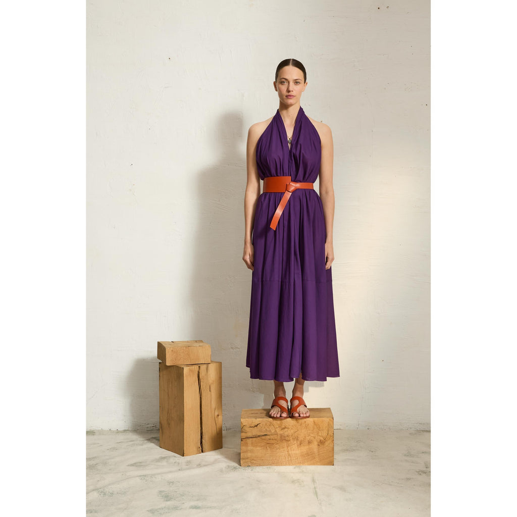 Ceinture En Cuir Paulette - Apricot