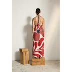 Robe Katia Imprime Riviera - Red