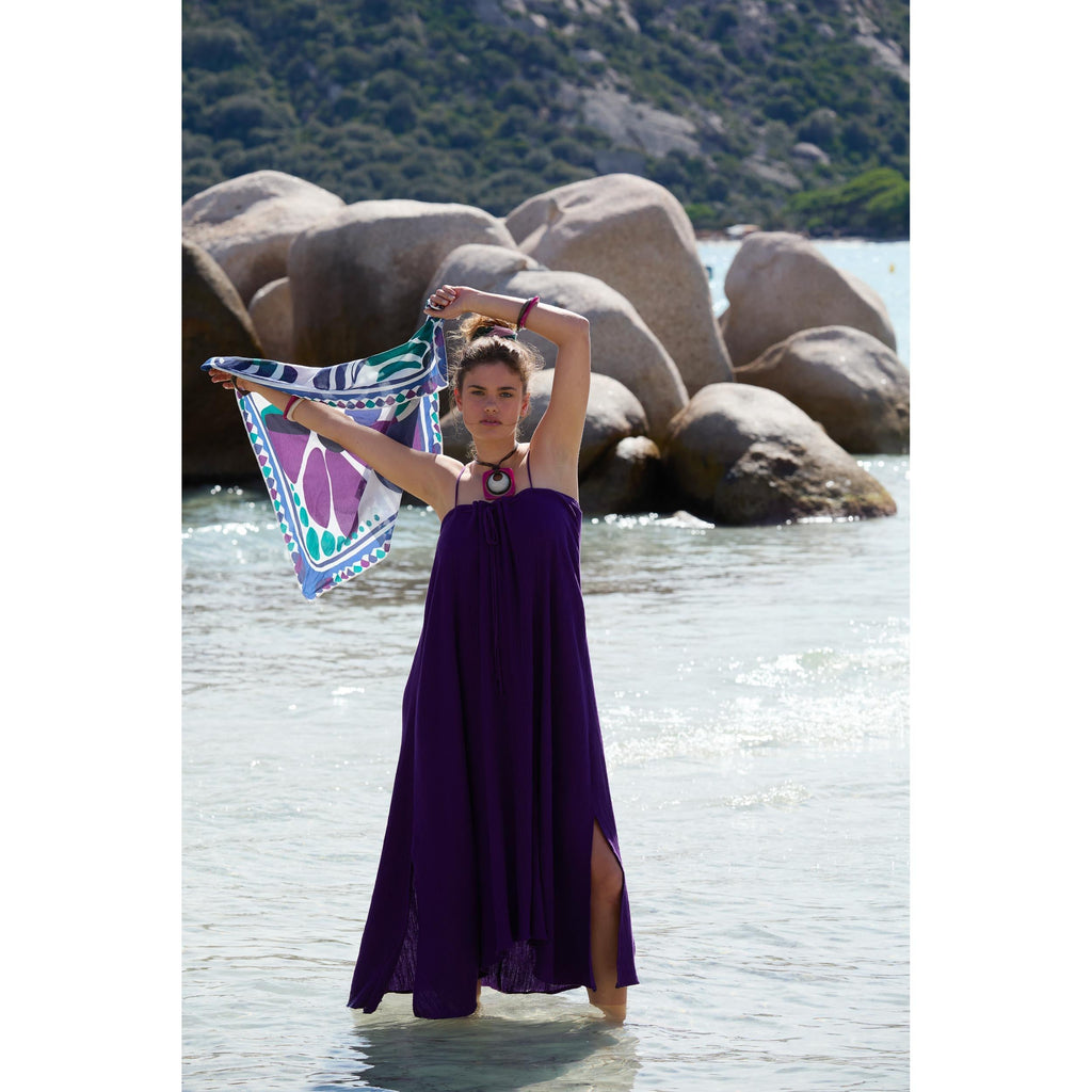 Bandana Imprime Riviera - Violet