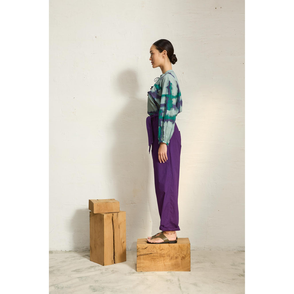 Chemise Roxane Imprime Td Check - Lagon
