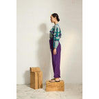 Chemise Roxane Imprime Td Check - Lagon