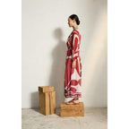 Robe Emmanuelle Imprime Riviera - Red