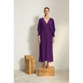 Robe Souane Soie - Black