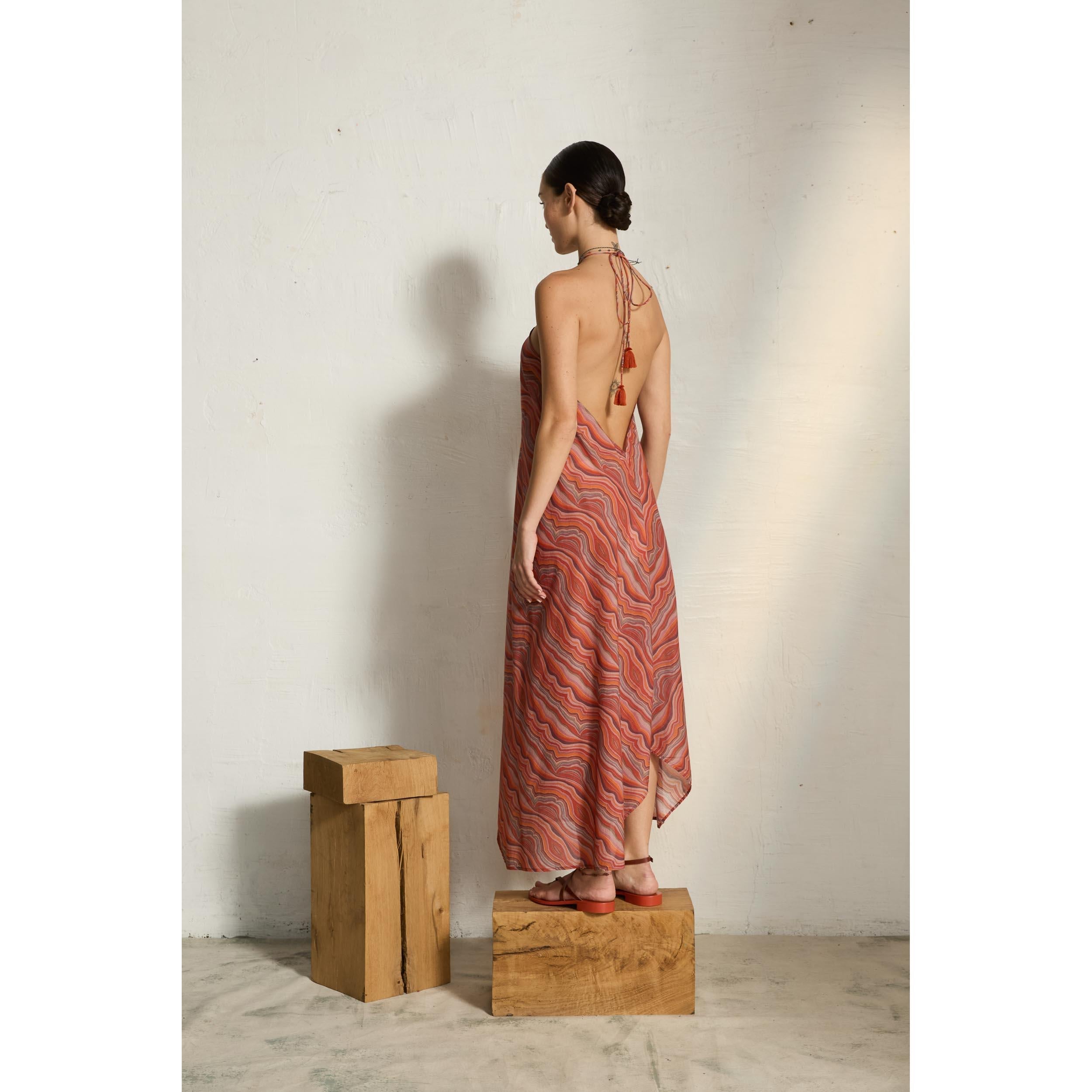 Robe Ivina Imprime Quartz
