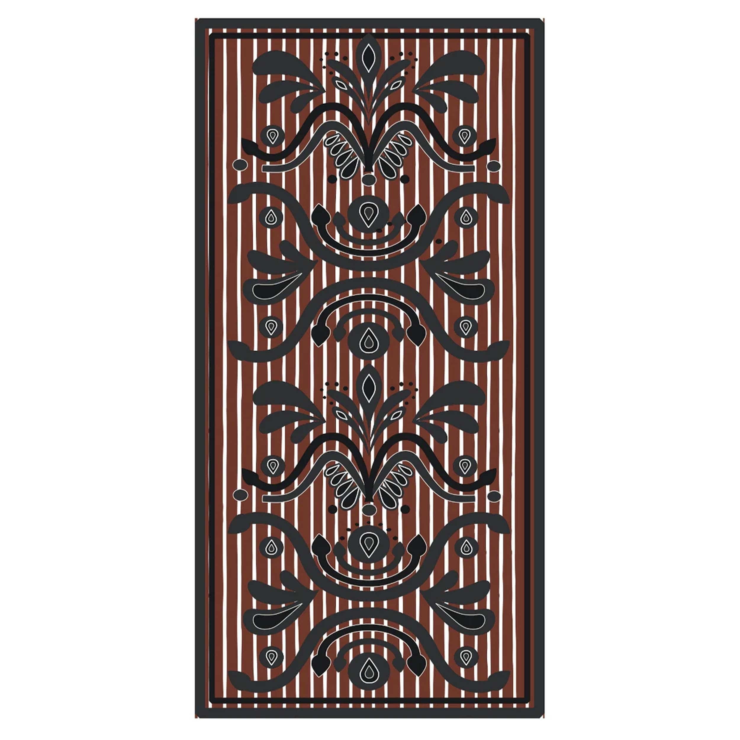 Etole Imprime Baroque - Red
