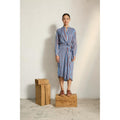 Robe Albane Imprime Pelicano - Light Blue Red