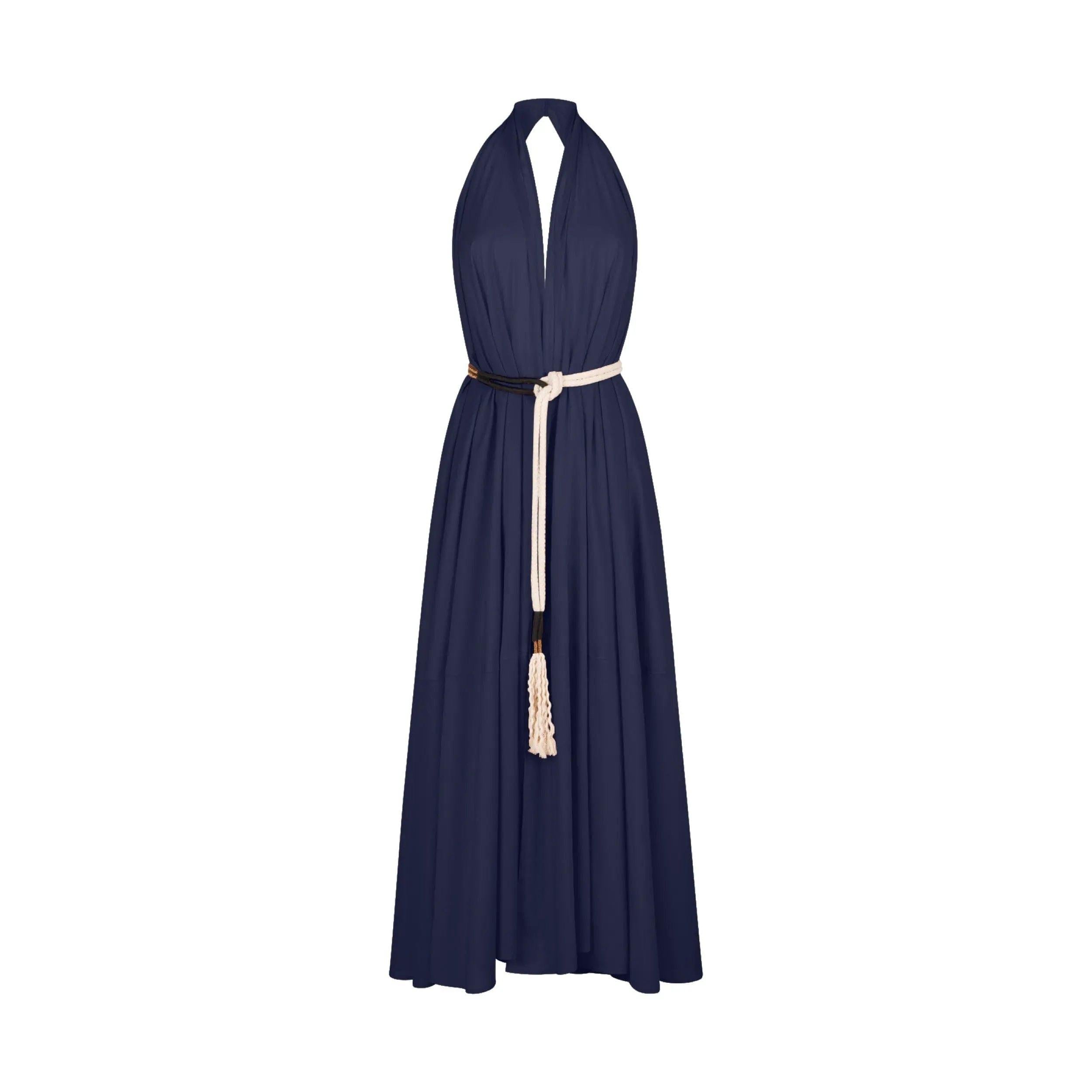 Robe Paréo Malin Long Acacia - Blue Print