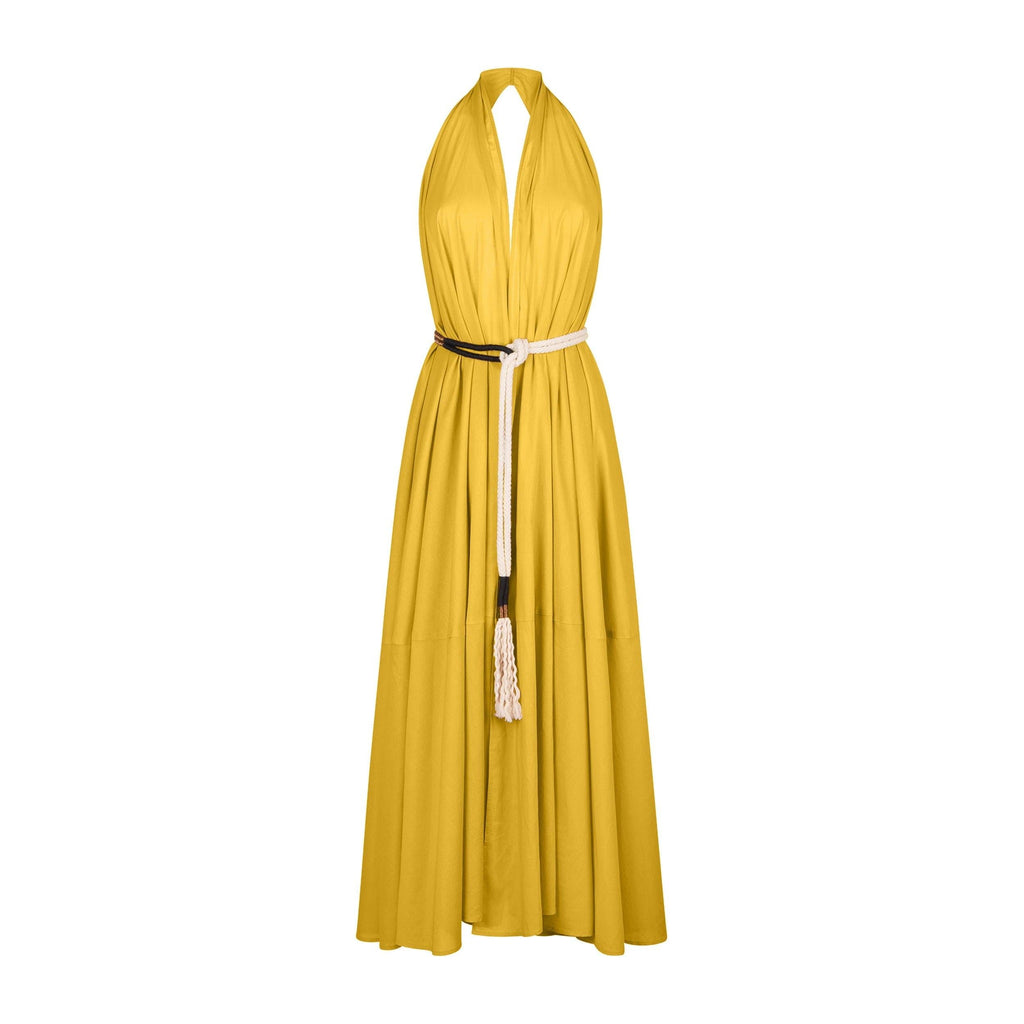 Robe Paréo Malin Long Acacia - Mimosa