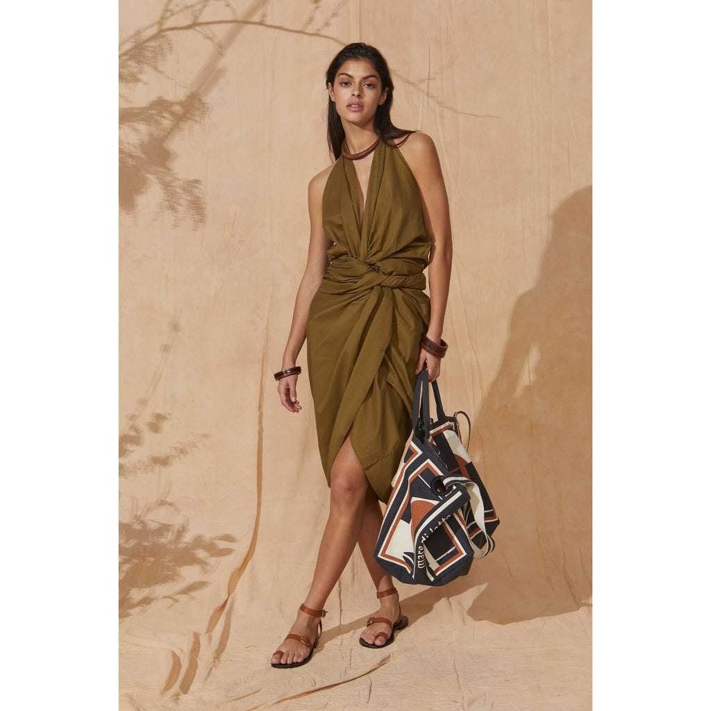Robe Paréo Malin Long Acacia - Mimosa