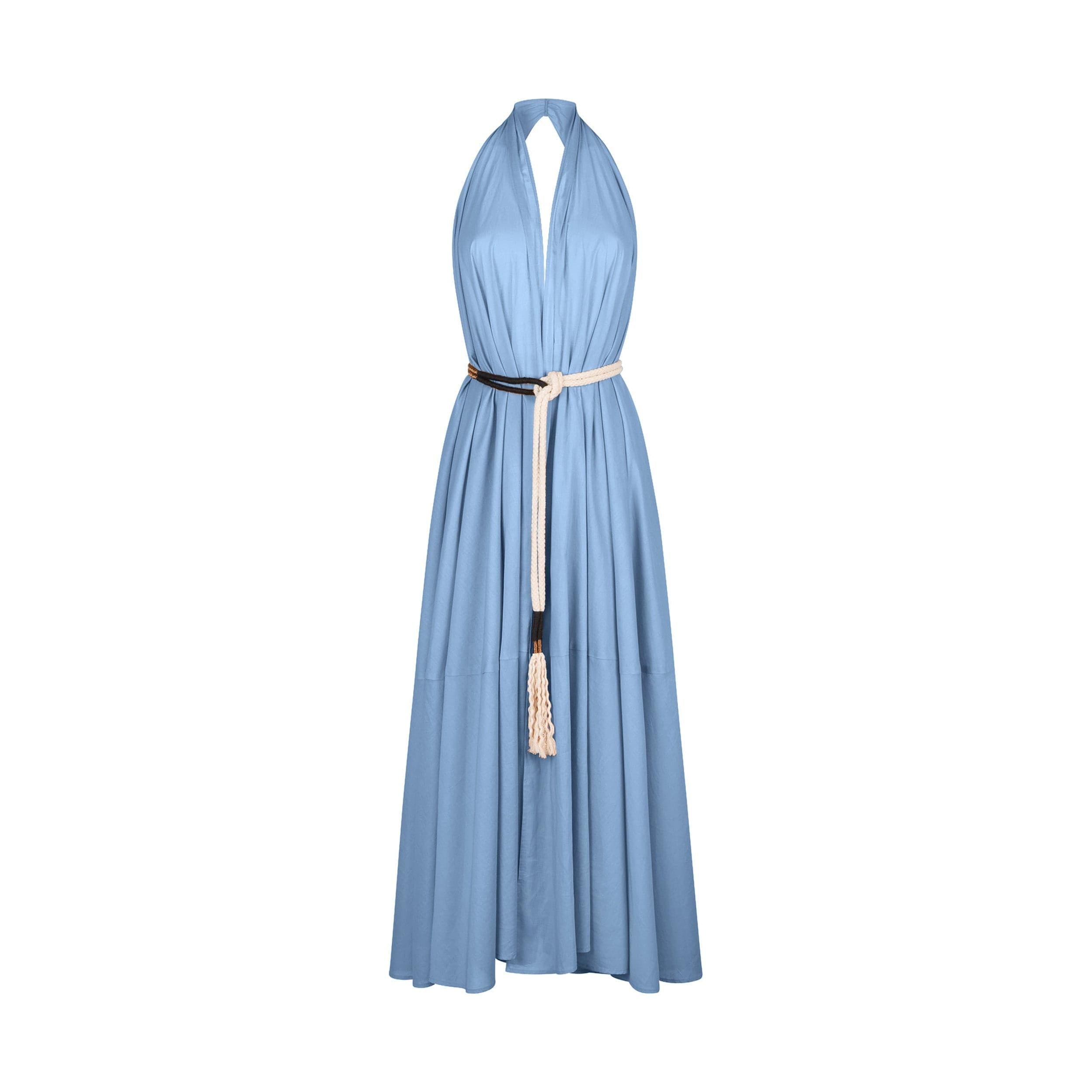 Robe Paréo Malin Long Acacia - Forever Blue