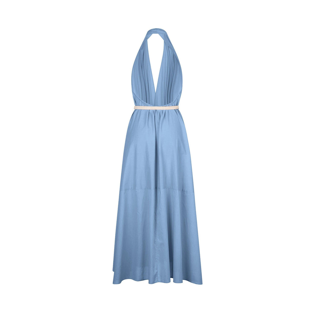 Robe Paréo Malin Long Acacia - Forever Blue