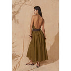 Robe Paréo Malin Long Acacia - Dark Amber