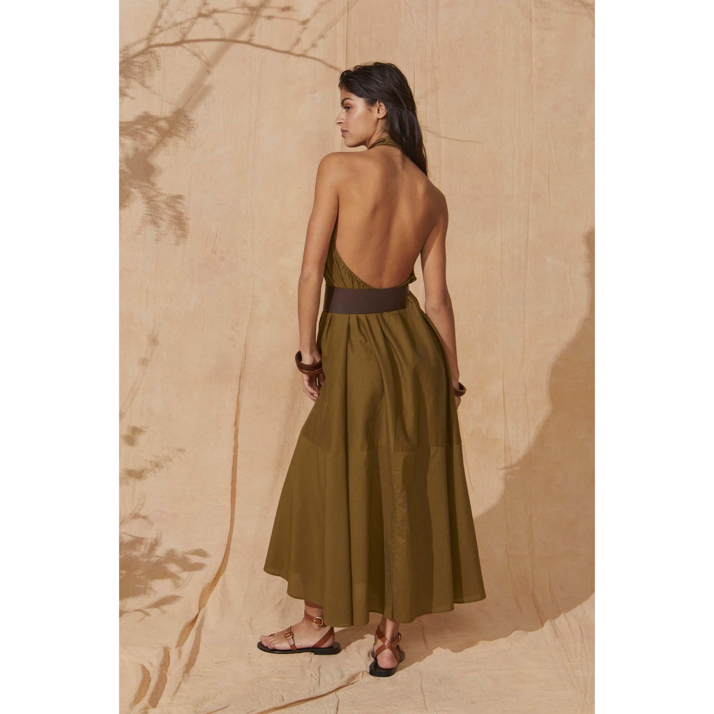 Robe Paréo Malin Long Acacia - Mimosa
