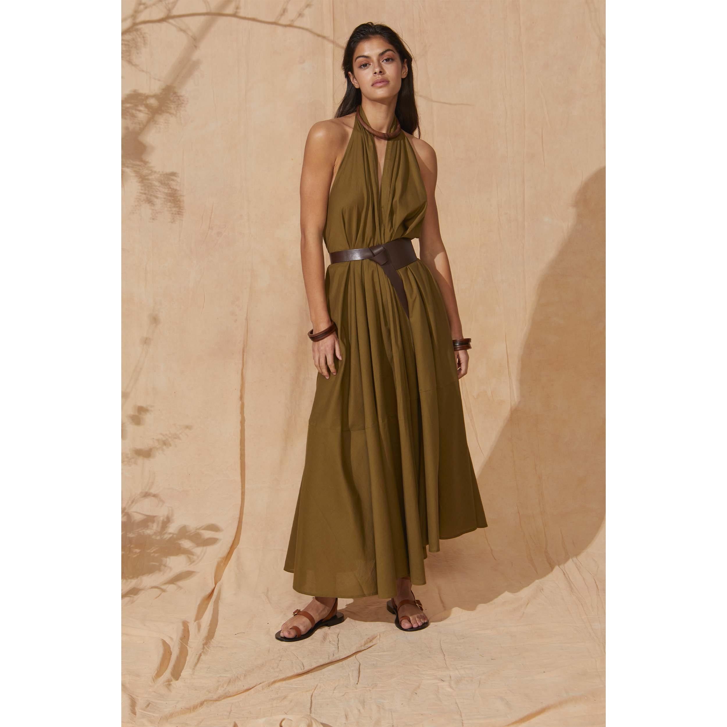 Robe Paréo Malin Long Acacia - Mimosa