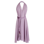 Robe Paréo Malin Mi-Long Aline - Mauve Mist
