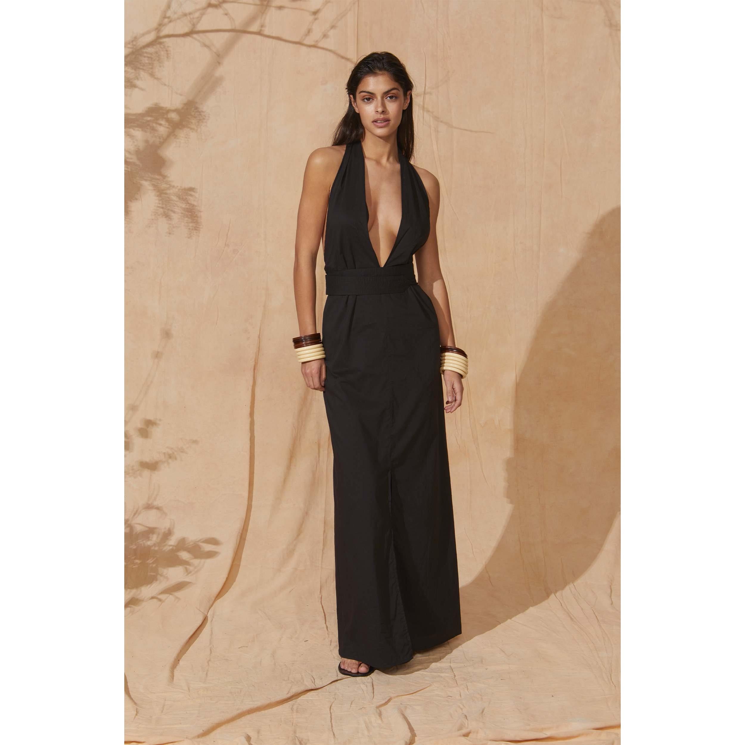 Robe Longue Alma - Mauve Mist