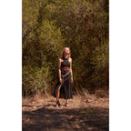 Robe Longue Alma - Black