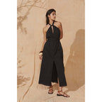 Robe Longue Alma - Black