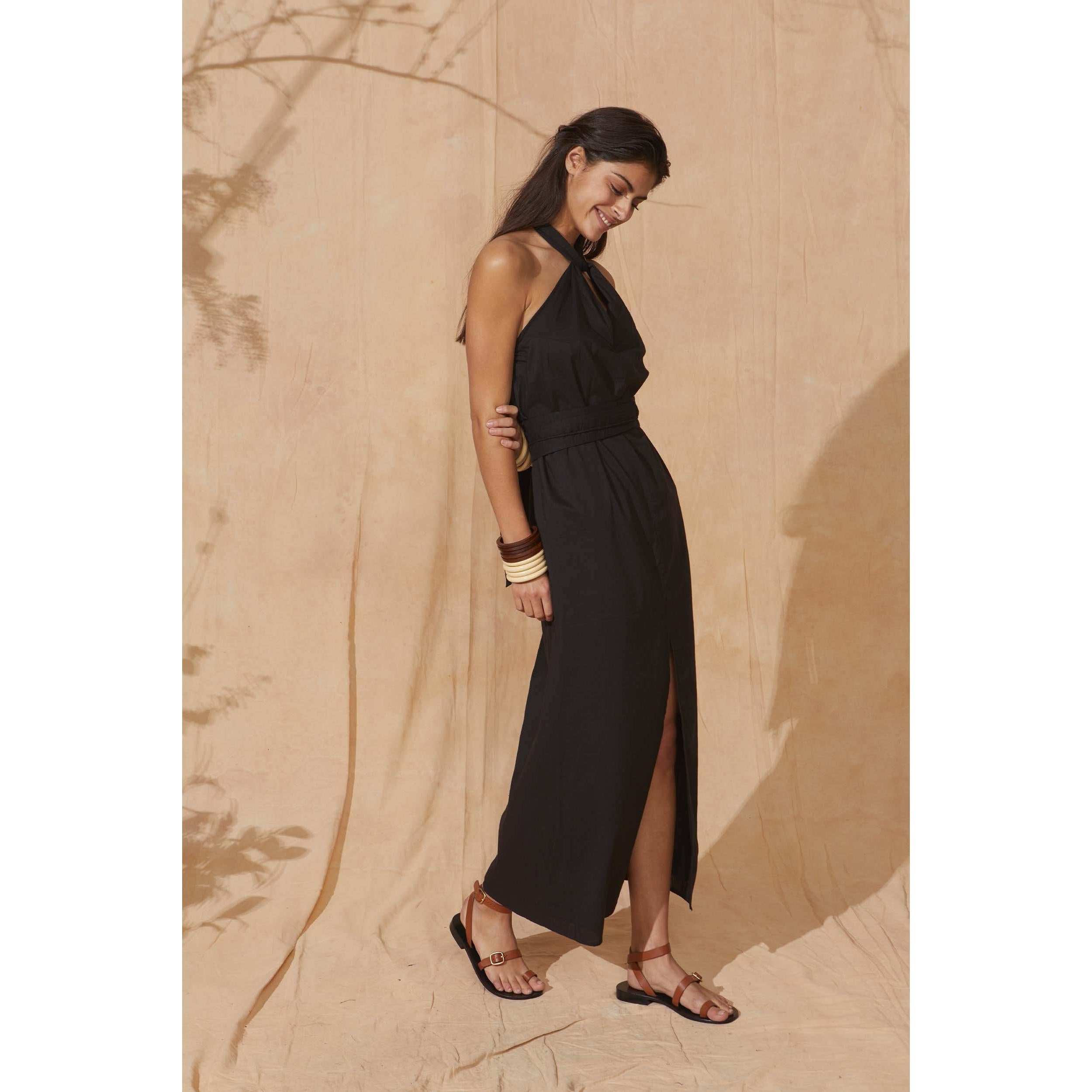 Robe Longue Alma - Mauve Mist