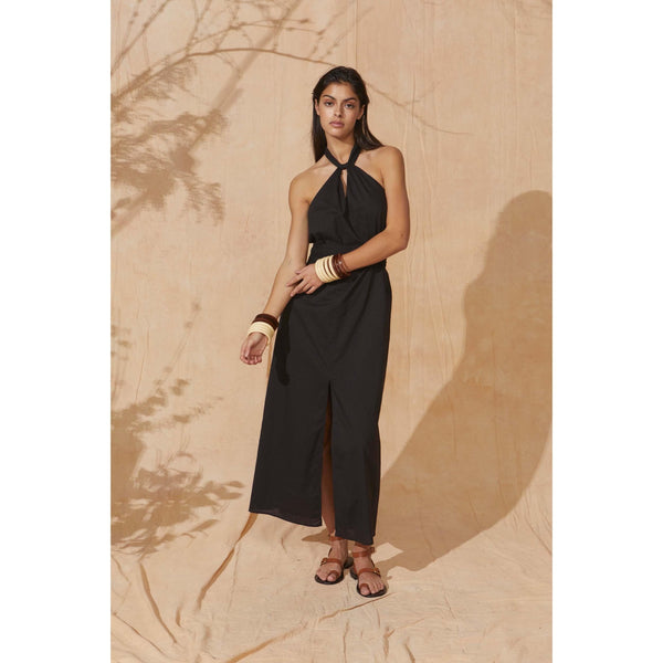 Robe Longue Alma - Black