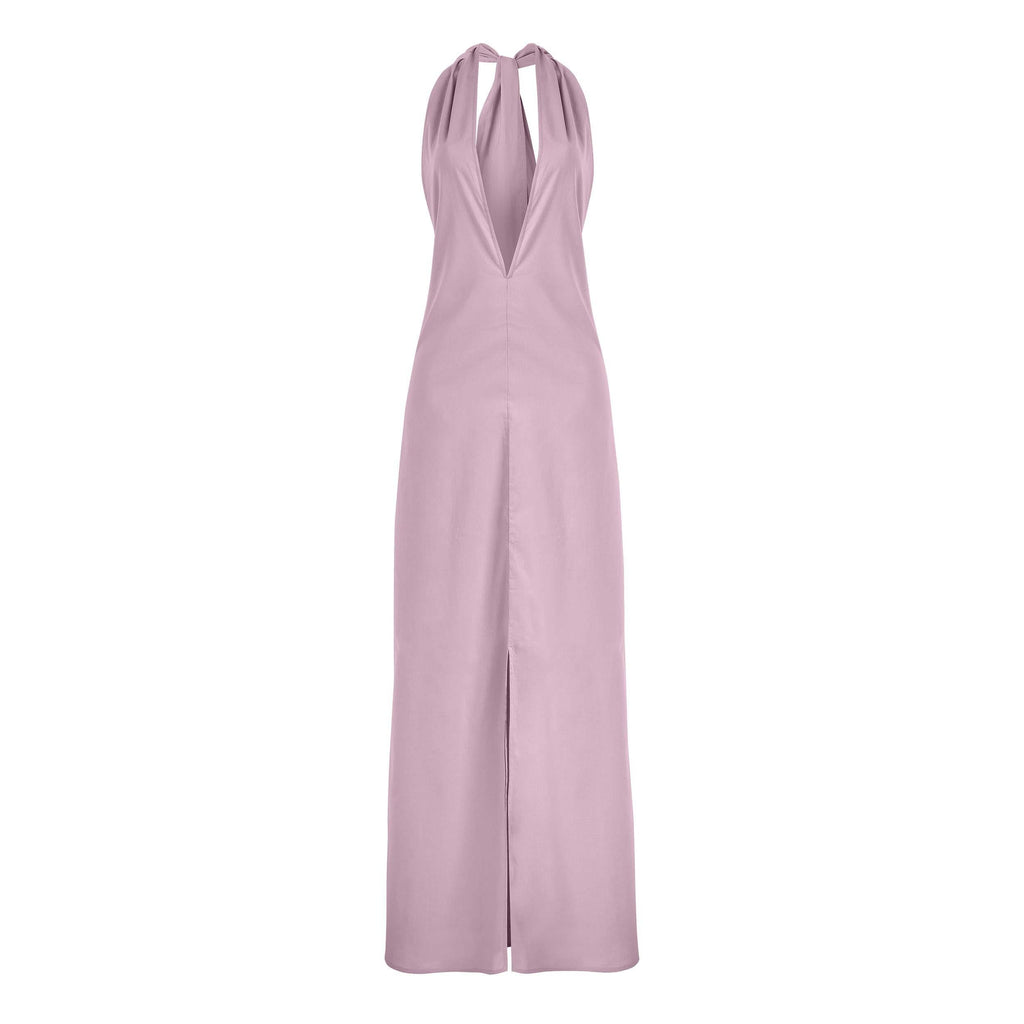 Robe Longue Alma - Mauve Mist
