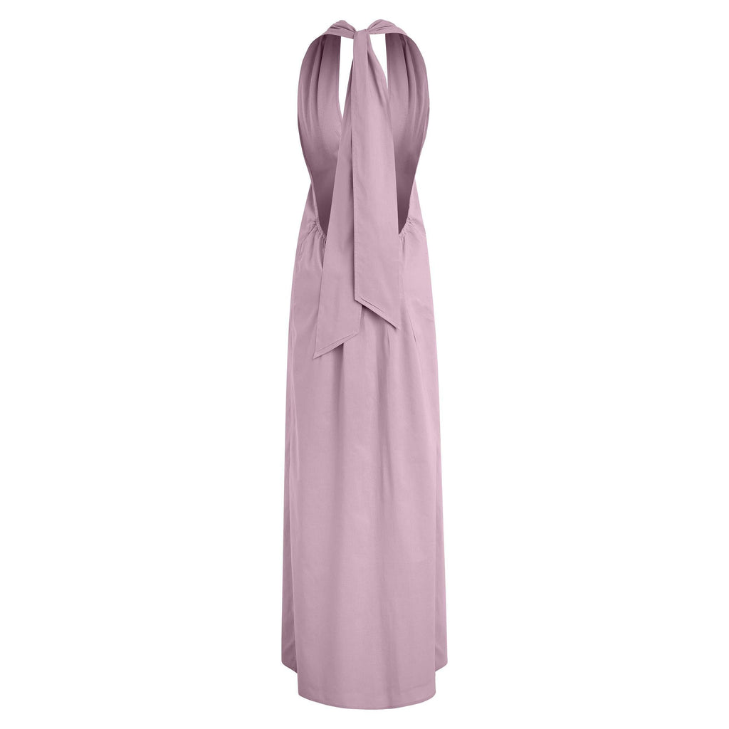 Robe Longue Alma - Mauve Mist