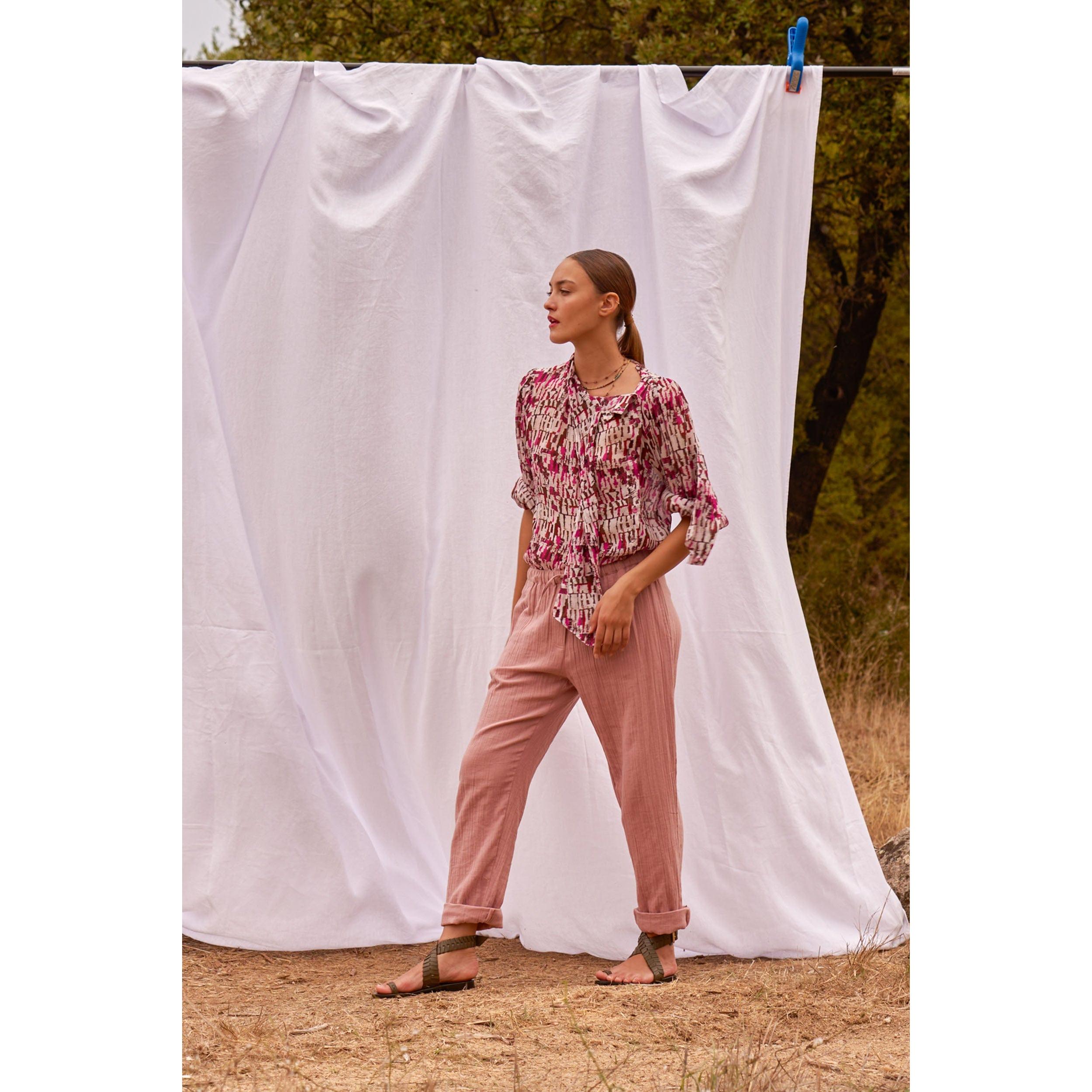 Pantalon Angie - Cameo Brown
