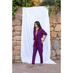 Combinaison Saelle - Dark Purple