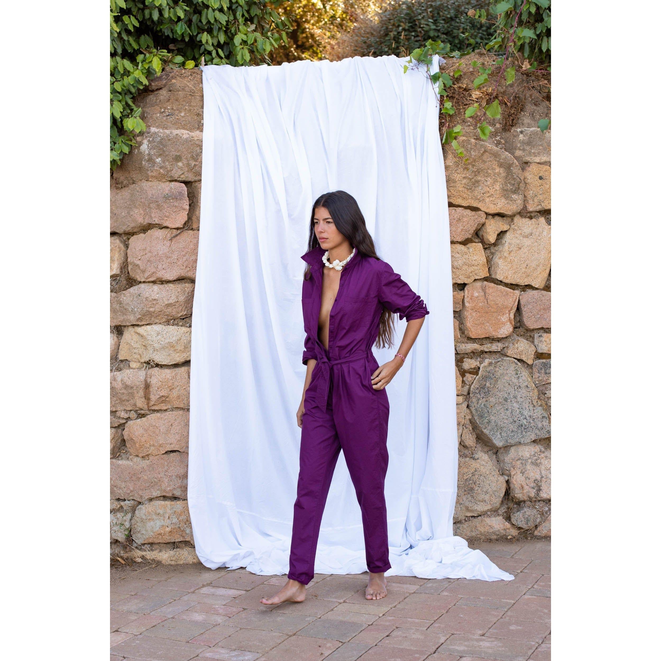 Combinaison Saelle - Dark Purple