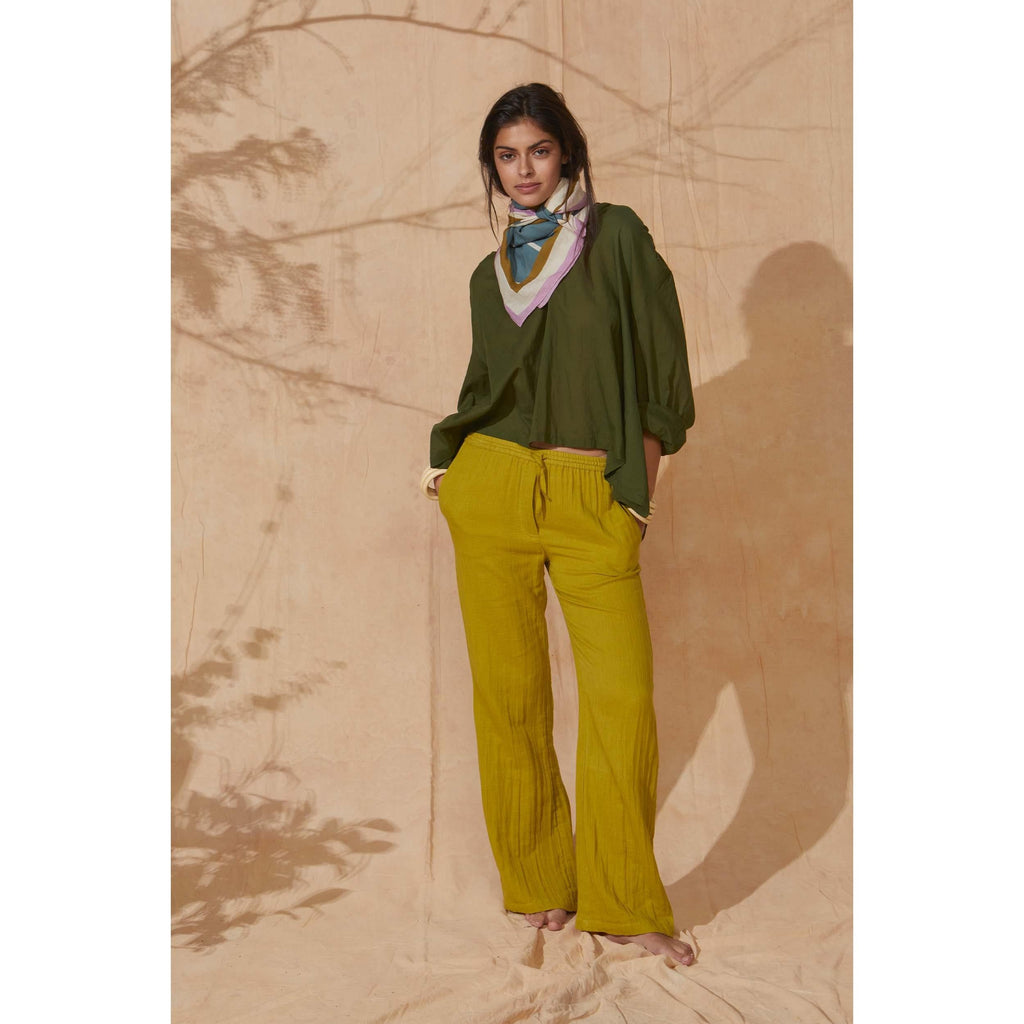 Pantalon Angela - Anis