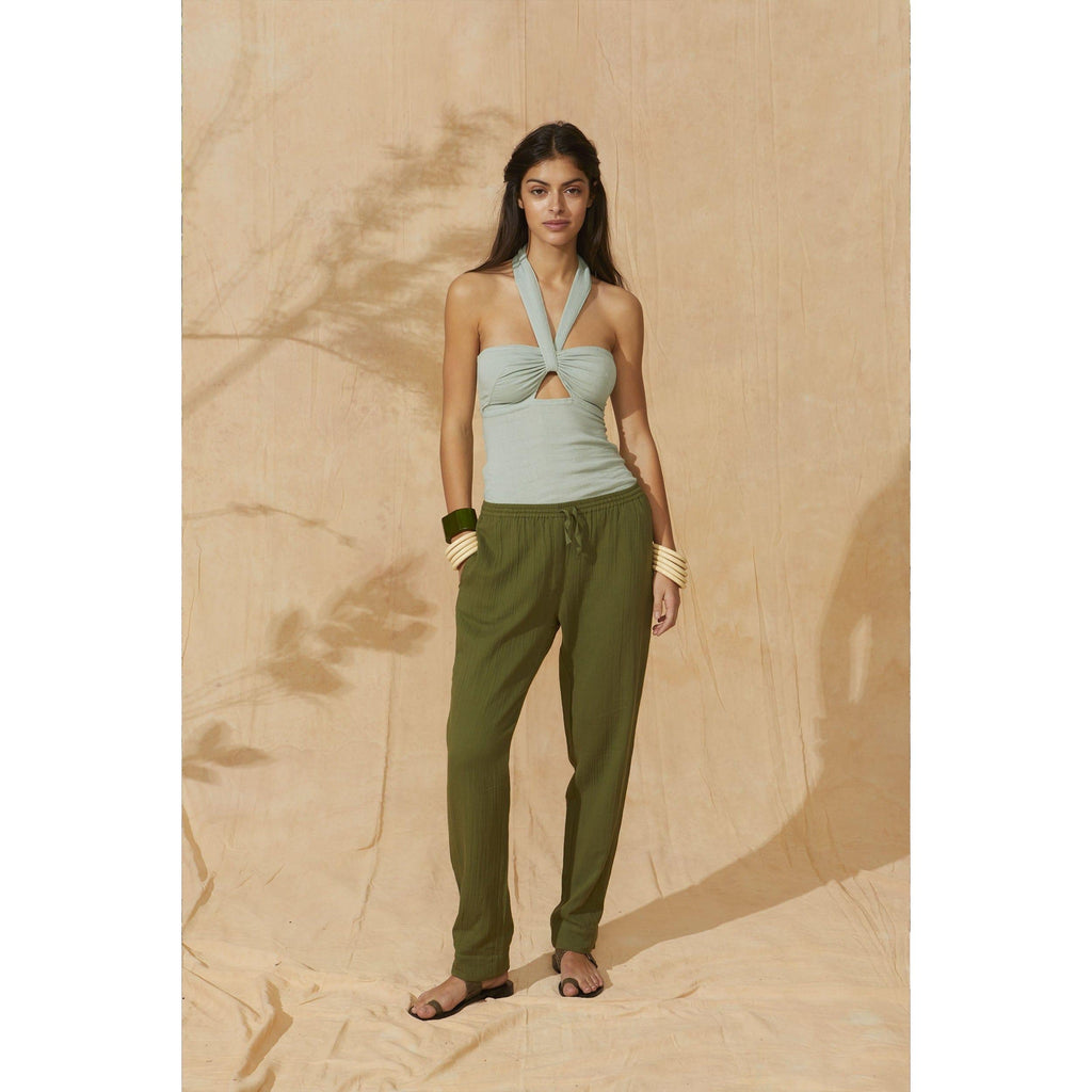 Pantalon Angie - Olive Green
