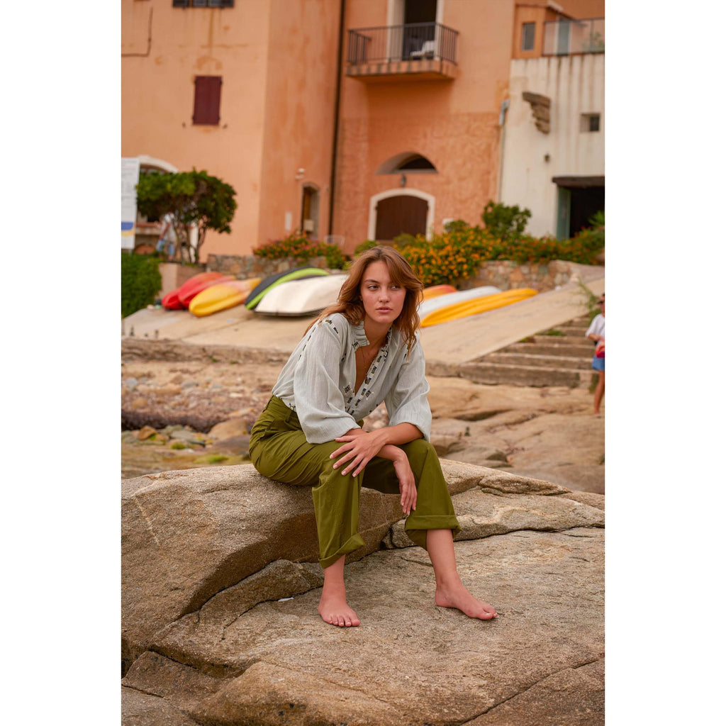 Pantalon Marco - Olive Green