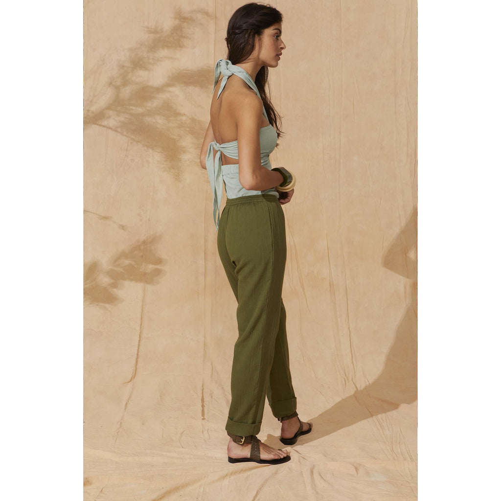 Pantalon Angie - Olive Green
