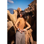 Pantalon Lolo Coton Lin - Laurel Aok