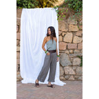 Pantalon Lolo Coton Lin - Laurel Aok