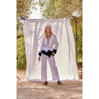 Pantalon Jacky Coton Lin - Ink