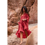 Robe Seraphine Soie - Calarossa